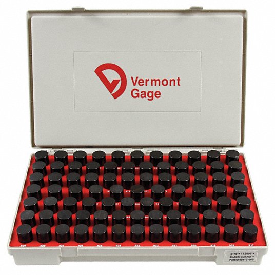 Picture of Vermont Gauge 901201000 .9170-1.0000 Class ZZ Minus Black Guard Set